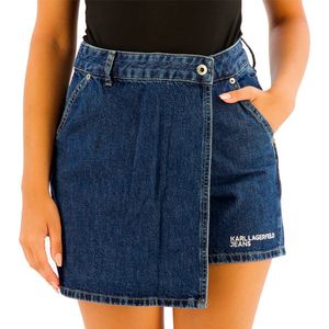 Karl Lagerfeld - A3W10133 - Denim Broekrok - Blauw - Casual