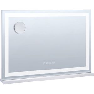 VEVOR Hollywood Make-Upspiegel Cosmetische Spiegel 3 Kleuren Bluetooth Usb 797x547mm