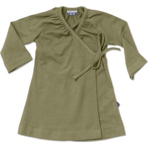 Silky Label jurkje pesto green - lange mouw - maat 98/104 - groen
