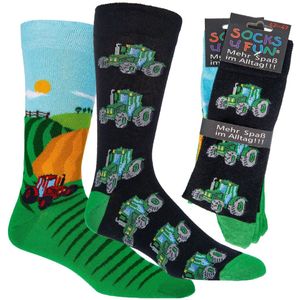 Herensokken 42-47 | grappige sokken | vrolijke sokken | happy socks printjes | 5 verschillende thema's | voordeelverpakking 10 paar!