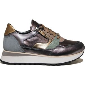 Skechers - HOTSHOT-TRUE IRIDESCENCE - Sneakers - Zilverkleurig - Metallic Iridescent