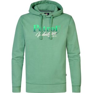 Petrol Industries - Heren Artwork Hoodie Tuntutuliak - Groen - Maat XXXL