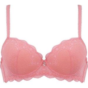 Naturana padded lace beugel BH maat 70C apricot