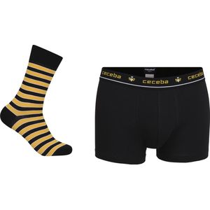 CECEBA set - boxershort en sokken - bijen editie - L