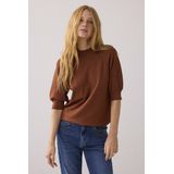 Summum - 7s7935-7980 - Sweater - Cacao - Korte Mouwen