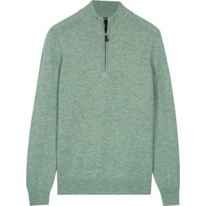 Baileys – Heren – Gebreide trui – Gemeleerd - Lamswollen Pullover - Misty Green – 520094-725