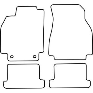 Mattenset Renault Mégane - CC modellen 2003 - 2009