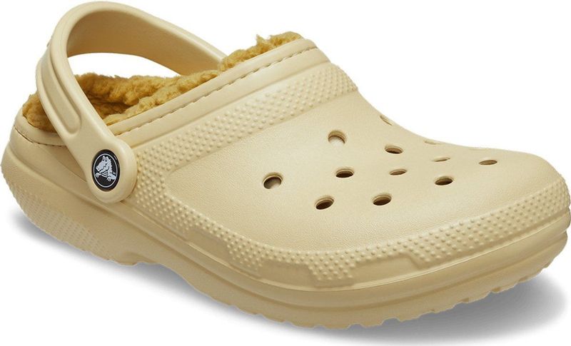 Crocs - Classic Lined - Klompen - Sesame