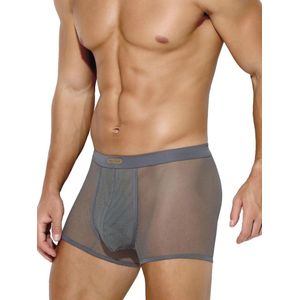Sexy Transparante Boxershorts voor Heren - Mesh Classic Fit Ondergoed