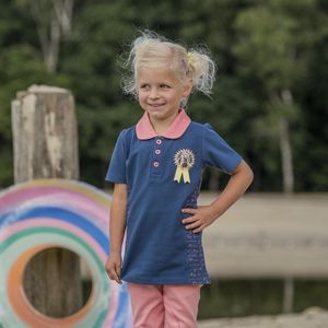 Horka - Jolly Kids - Polo Poppy - Blue - Maat 128