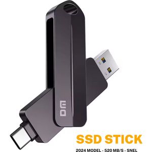 SSD USB Stick 256GB - USB C USB 3.2 - 520 MB/s