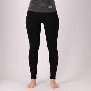 Morethansocks - Thermolegging dames - 1 stuk - Maat S t/m XXL - Zwart - thermobroek dames - thermokleding - thermo legging