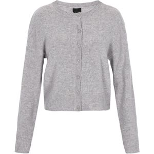 DreiMaster - Classic Look - Gebreid Vest - Grijs Gemêleerd