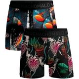 Muchachomalo Boys 2-pack boxer shorts modern age