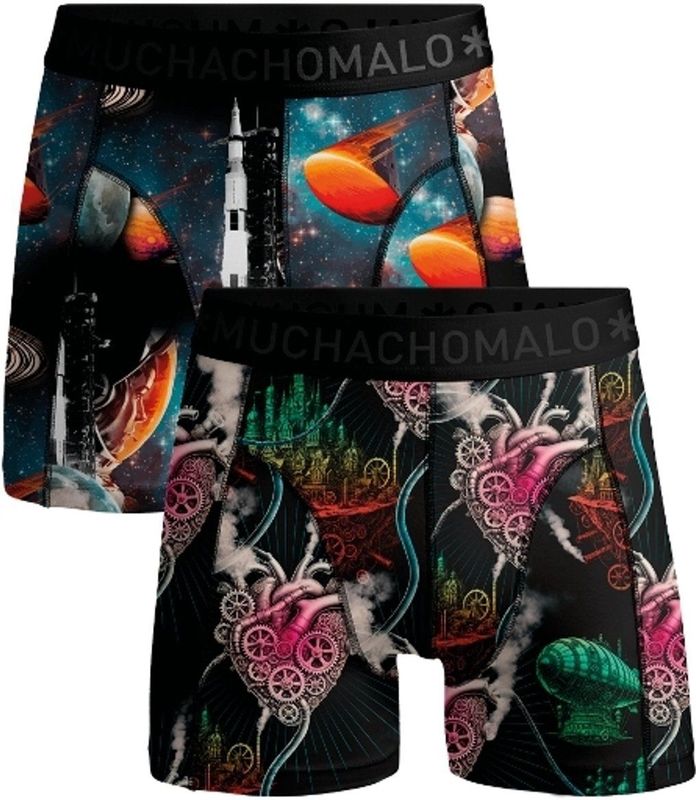 Muchachomalo Boys 2-pack boxer shorts modern age