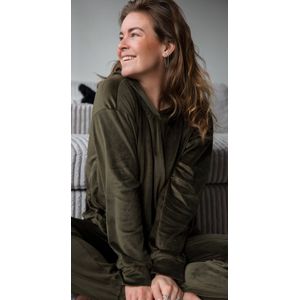 Huispak - Groen - 2 Delig - Velvet