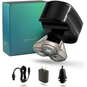 Skull Shaver - Gladde en Snelle Scheerervaring - Voor Hoofd, Gezicht en Nek - Ergonomisch en Draadloos Design - Precisie en Comfort in één - Voor een Strakke Look Thuis of Onderweg