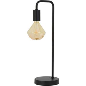 Light & Living Tafellamp Cody - Zwart - 20x15x50cm
