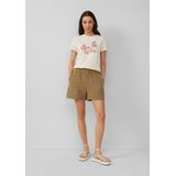 Broek - Loose-fit Shorts - Zacht - Luchtig - Met Elastische Taille en Zakken