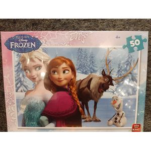 King Legpuzzel Disney Frozen- 50 Stukjes