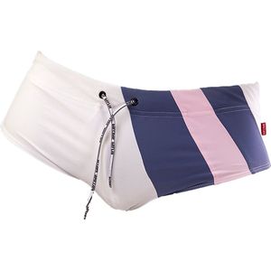 Barcode Berlin Mar Bella Beach Swim Trunk White-Blue-Rose