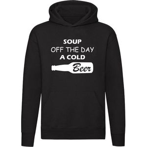 SoupBeer | bier | soep | maaltijd | koud | zuipen | feest | drank | Unisex | Trui | Sweater | Capuchon