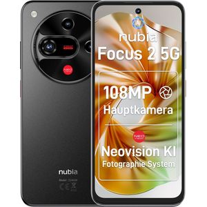 ZTE - Blade Nubia Focus 2 - Smartphone - Zwart - 256GB/8GB