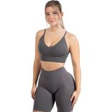 Smilodox - Maria Solid Scrunch - Sportbeha - Shaped Fit