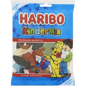 Haribo - Kindermix Snoep - 16 Zakjes van 185 Gram - Uitdeel - Cadeau - Verjaardag - Kinderfeest - Feest