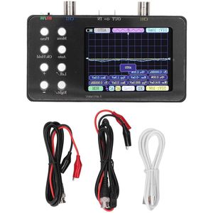 2-kanaals Draagbare Digitale Oscilloscoop met Tekengenerator 2Mhz Bandbreedte 50M Bemonsteringssnelheid 32 Inch LCD-achtergrondverlichting Display Samendrukbare Golfvorm Automatisch