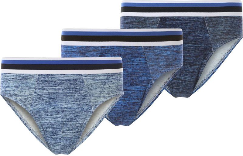 Jan Vanderstorm - BILGUR - Slip - Blauw - 3-Pack
