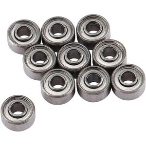 10pcs Micro Deep Groove Ball Bearing 693ZZ 3x8x4mm Miniature Double Bearing