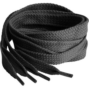 Springyard Shoelaces Flat 9.0 mm - veters plat - zwart - 105cm - 1 paar