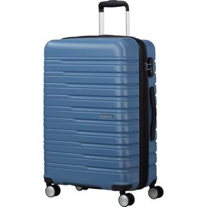 American Tourister Reiskoffer - Flashline Spinner (4wielen) 78cm uitbreidbaar - Coronet Blue - 4.4 kg