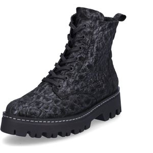 Waldläufer - London - Enkellaars - Zwart