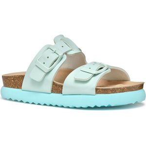 Geox - Bubblebow - Sandalen - Roze - Lederlook - Verstelbare Gespen