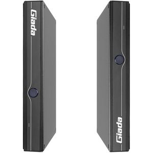 Giada MiniPC barebone D612, Intel Core i3-1215U (2P/4E), 190x149x26mm, UHD Graphics, 2x SO-DIMM DDR4, 1x M.2 Storage, 1 x M.2 WiFi 1x M.2 4G, SIM slot, 1xUSB3.2 Gen2, 2xUSB2.0, 1xUSB-C 3.2 Gen2, 1x RS232, 4 x HDMI 2.0, i219 GBit Lan