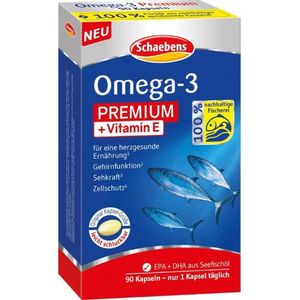 Schaebens Omega-3 Premium-Capsules 90 stuks