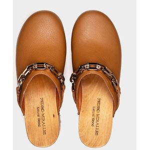 Pedro Miralles Dames Klomp | Cognac | Maat: 40