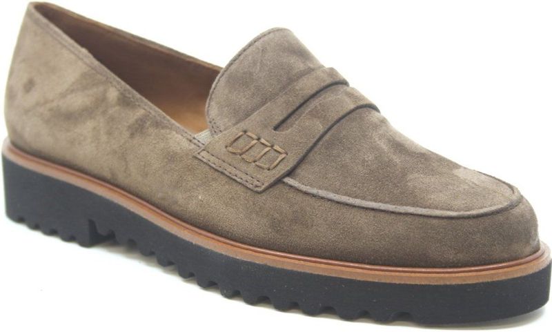 Paul Green - Klassieke Leren Mocassin Schoenen - Bruin - Dames