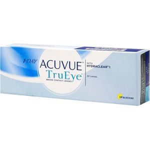 +1,00 1-Day Acuvue TruEye - 30 pack - Daglenzen - Contactlenzen - BC 9,00