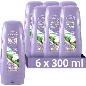 Andrelon Conditioner – Mild & Zacht 300 ml (6 stuks)