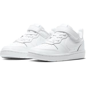 Nike Court Borough Low 2 Sneakers - White/White-White - Maat 34