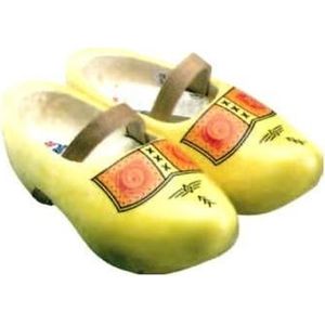 Tripklomp peppel geel mt.24cm (37/38)