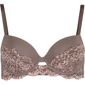 Sapph Mayra Padded Wire Bra Dames Beha - Taupe - Maat 70B