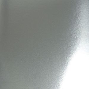 Metallic Foliekarton, A4, 210x297 mm, 280 gr, zilver, 10 vel/ 1 doos