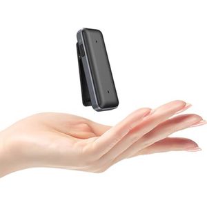 Mini Dicteerapparaat met 64GB Geheugen en Geluidsreductie - Ideaal voor Opnamen van Lezingen, Interviews en Vergaderingen