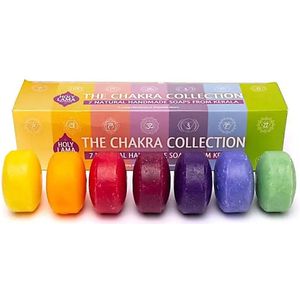 Holy Lama - 7 Chakras - Set van 7 Zepen - Handgemaakt - Ayurvedisch