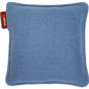 Stoov Warmtekussen | Ploov² Mid Blue | Duurzaam & Draadloos | Infrarood warmtekussen | 45x45 cm | Standard batterij