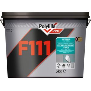 Polyfilla Vulmiddel - Superier - Scheurbestendig - Goed schuurbaar - Sneldrogend - 5 Kilo